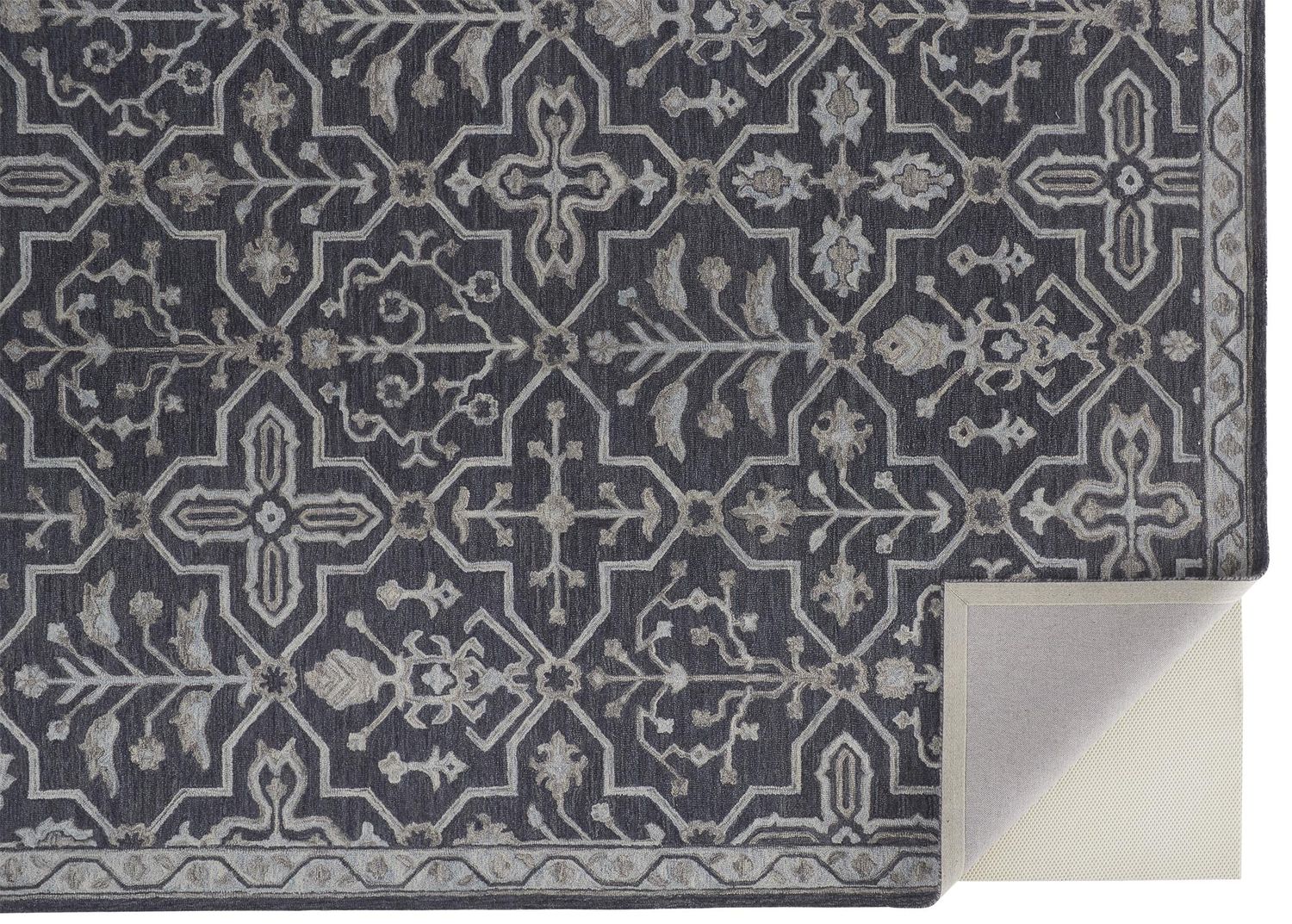 Faris Hand Tufted Odyssey Gray Rug by BD Fine