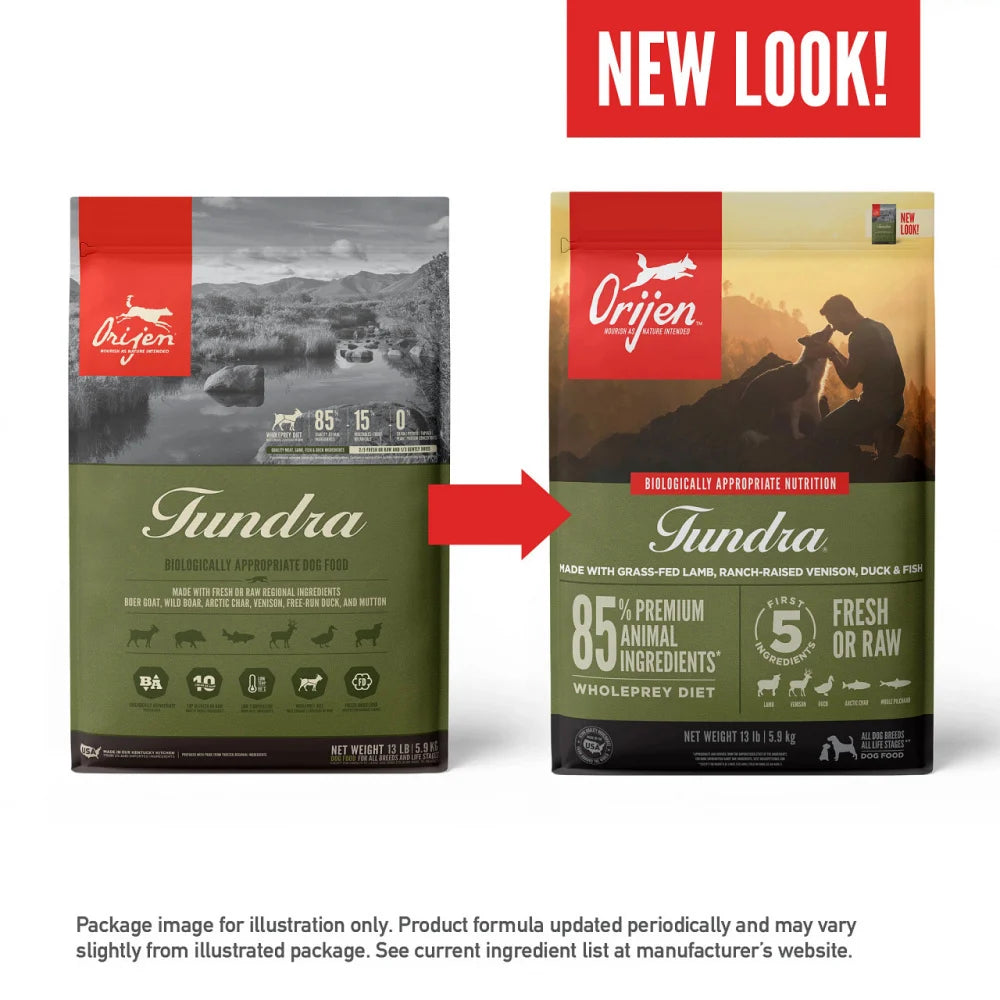 ORIJEN Tundra Grain-Free Dry Dog Food;