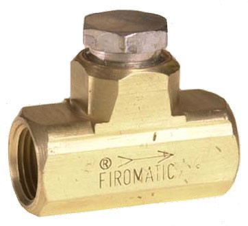 Firomatic B100HCV 3/8 Npt(F) X 3/8 Npt (F) Globe...