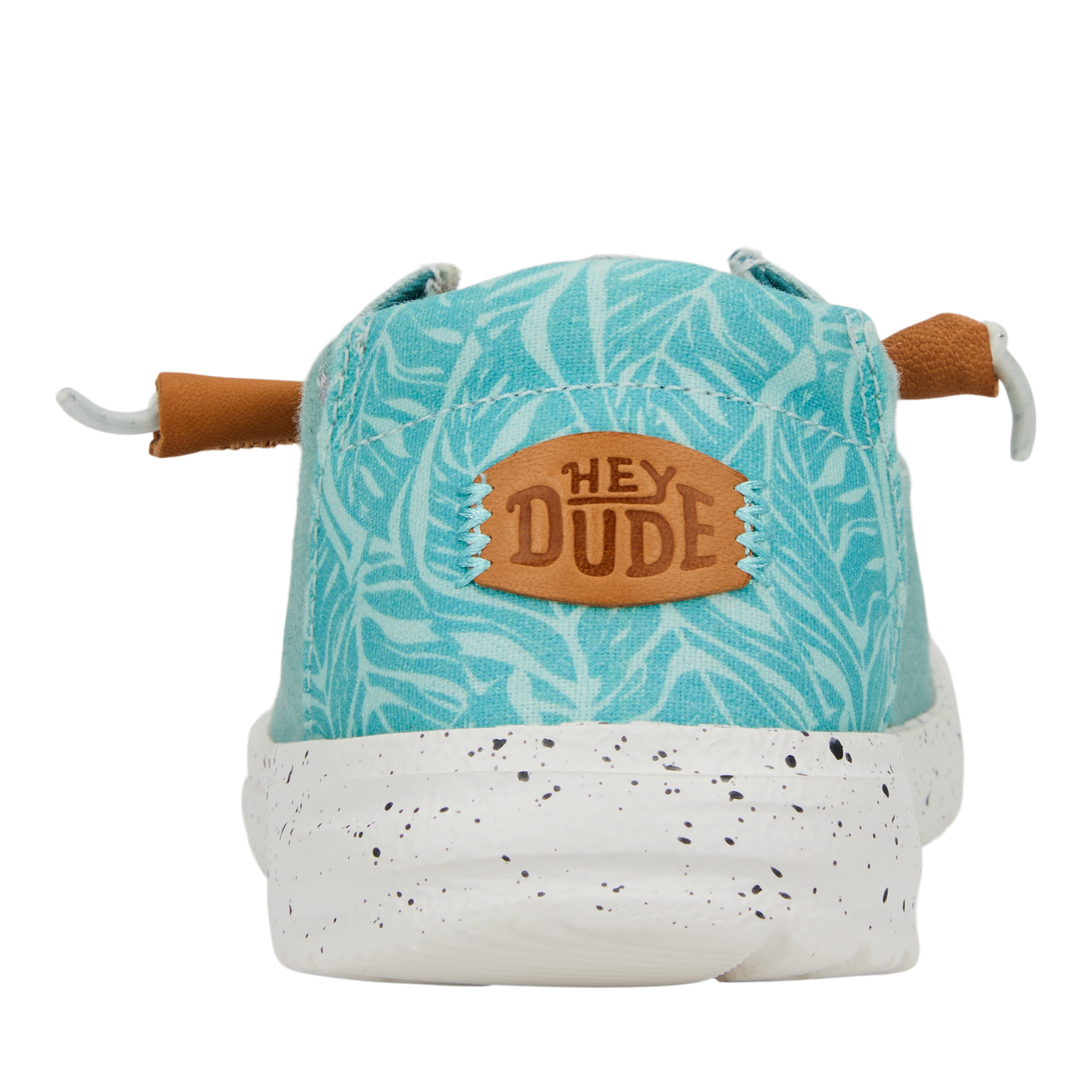 Wendy Heathered Slub Tropical - Blue