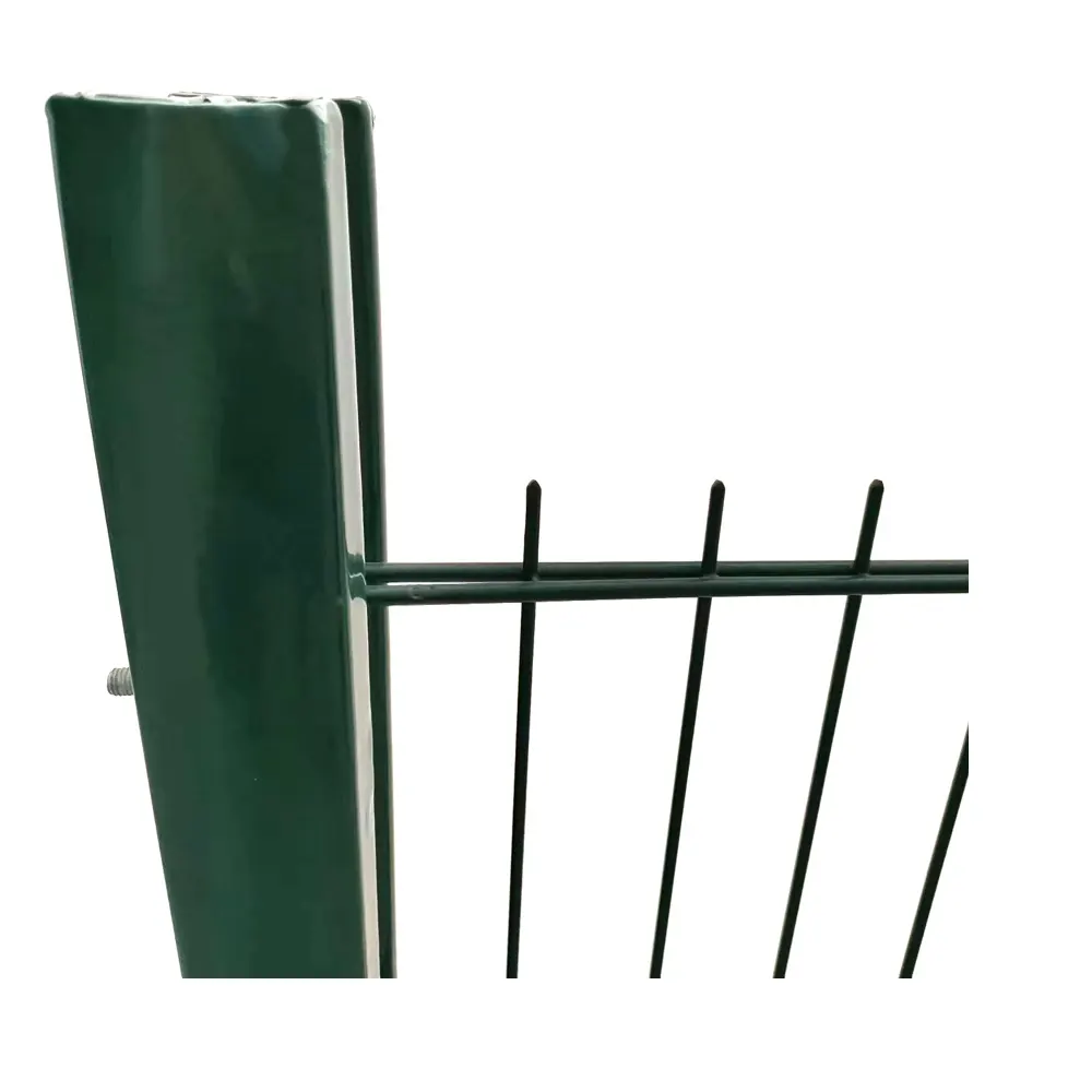 High Quality Galvanized Steel Metal PVC Coated 3d v Bending Curved Garden Welded Wire Mesh Panel Fence