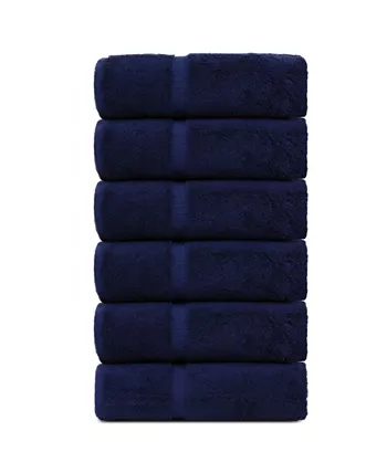 BC Bare Cotton Luxury Hotel Spa Towel Turkish Cotton Hand Towels Set of 6