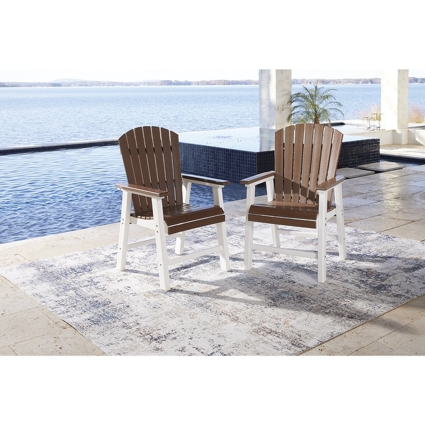 Signature Design by Ashley Crescent Luxe 5Piece Outdoor Dining Package