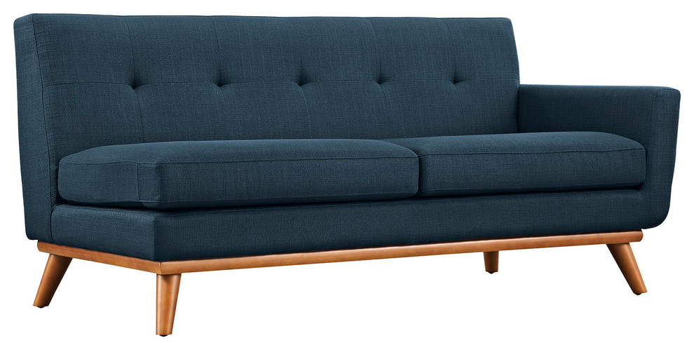 Modway Engage L Shaped Sectional Sofa   Midcentury   Sectional Sofas   by Modway  Houzz