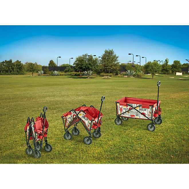 Academy Sports + Outdoors Crawfish Print Folding Multipurpose Wagon