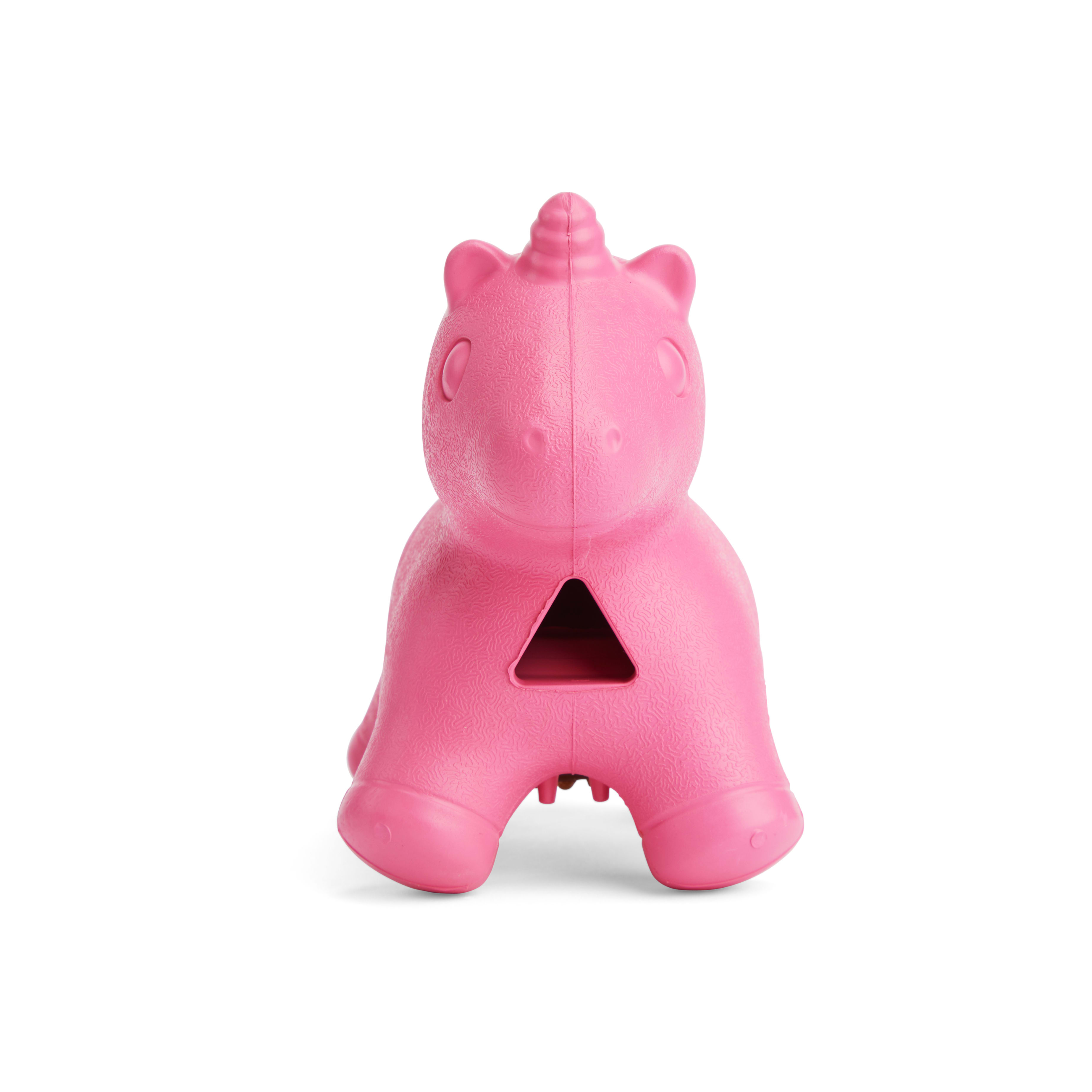 LEAPS  BOUNDS Unicorn Treat Dog Toy， Small