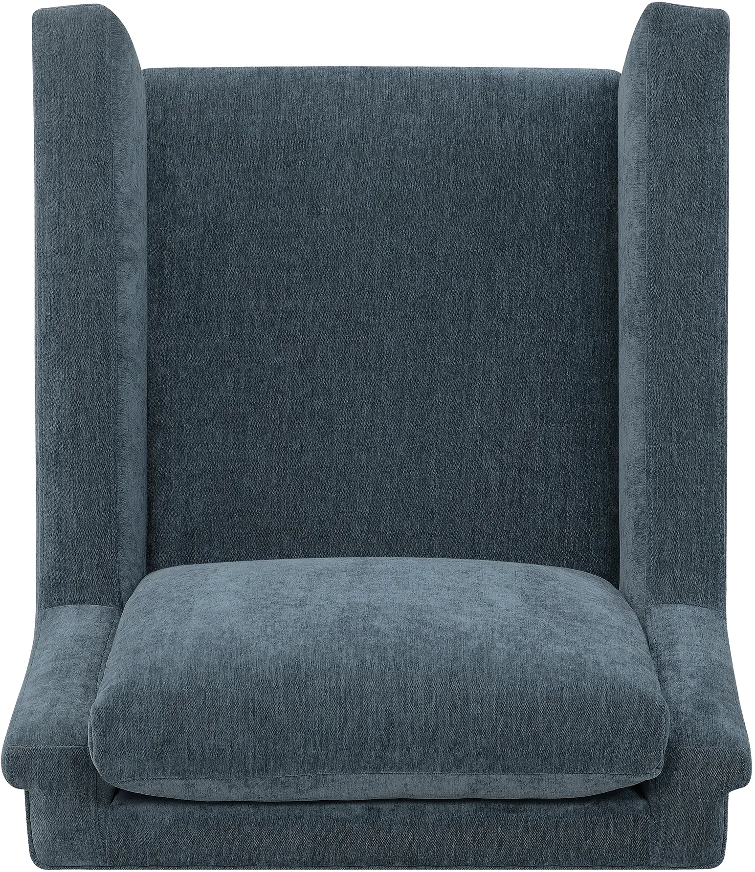 Cambridge Mid Century Modern Slate Blue Accent Chair