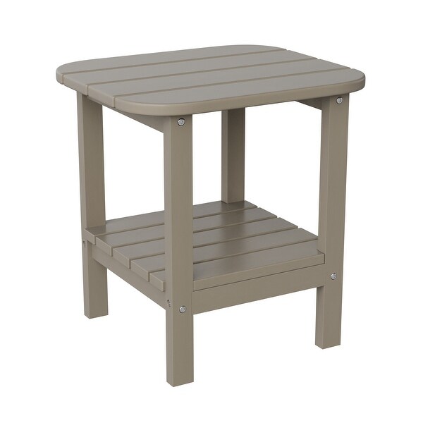 AllWeather Adirondack Style Patio Side Table