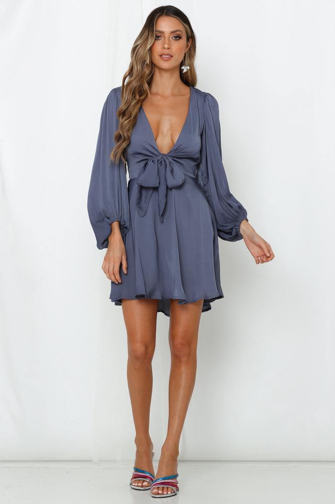 Okay To Be Different Dress Midnight Blue