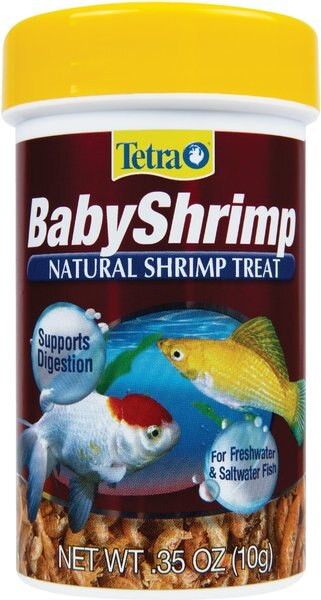 Tetra BabyShrimp Sun Dried Gammarus Freshwater and Saltwater Fish Food