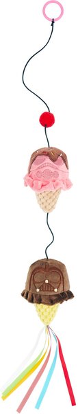 STAR WARS GALACTIC EMPIRE Ice Cream Scoops Bouncy Cat Toy with Catnip