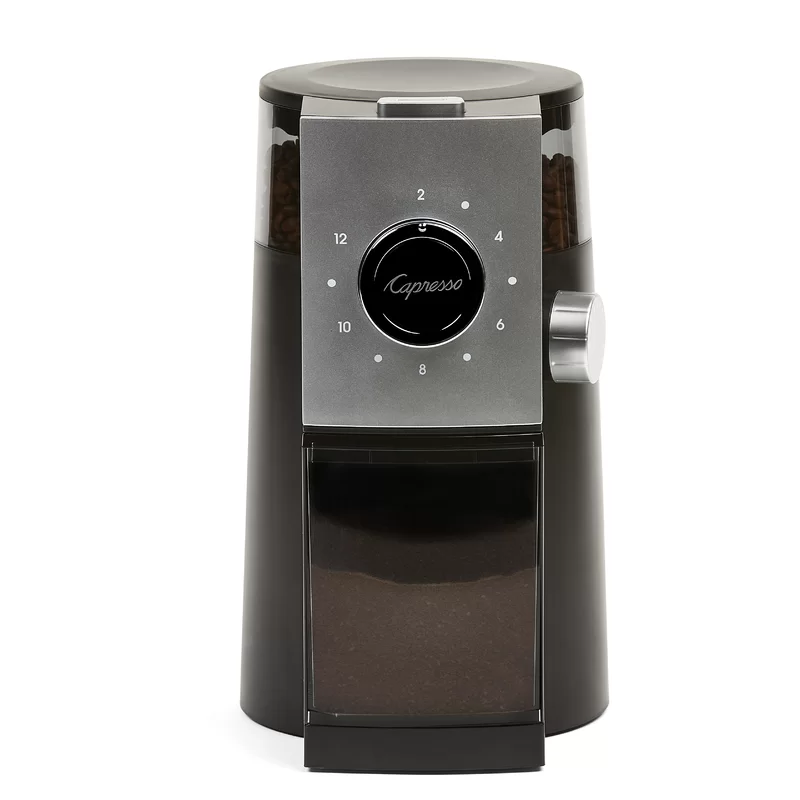 Capresso Grind Select Coffee Grinder， 10 ounce， Black