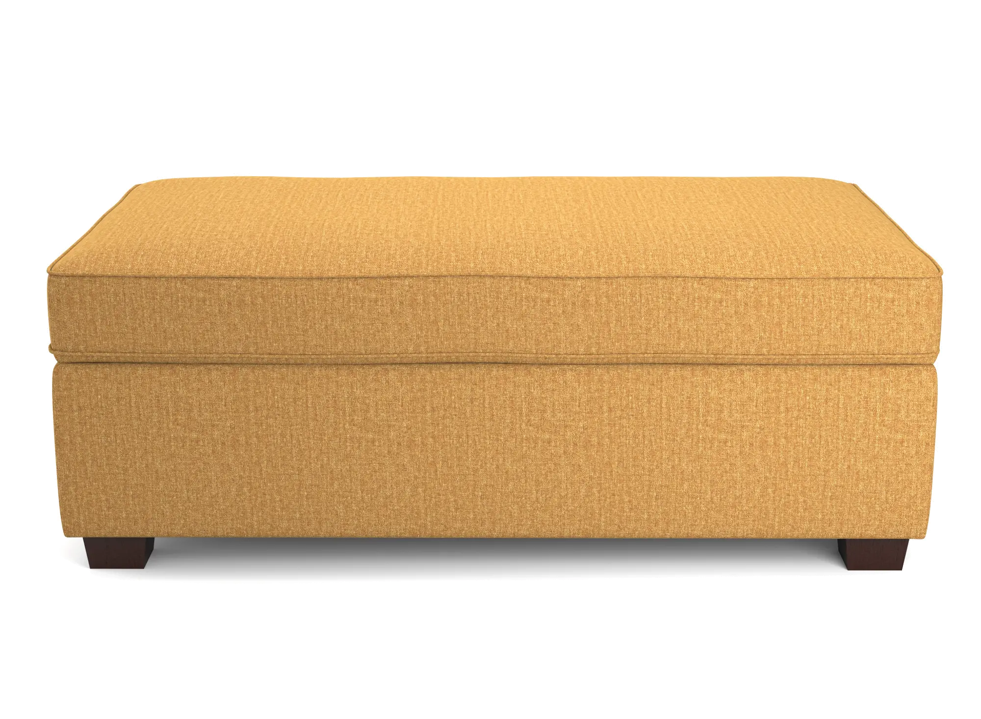 Marinette Yellow Storage Ottoman