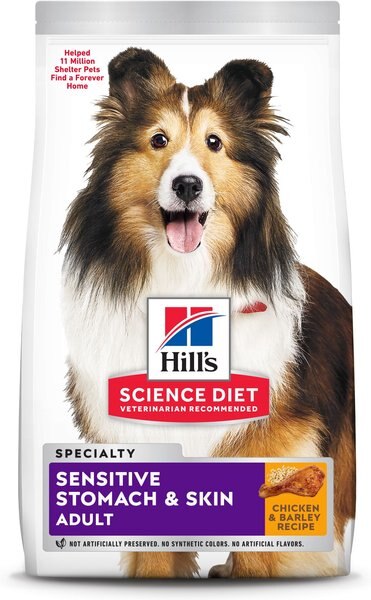 Hill's Science Diet Adult Sensitive Stomach and Skin Chicken Recipe Dry Dog Food