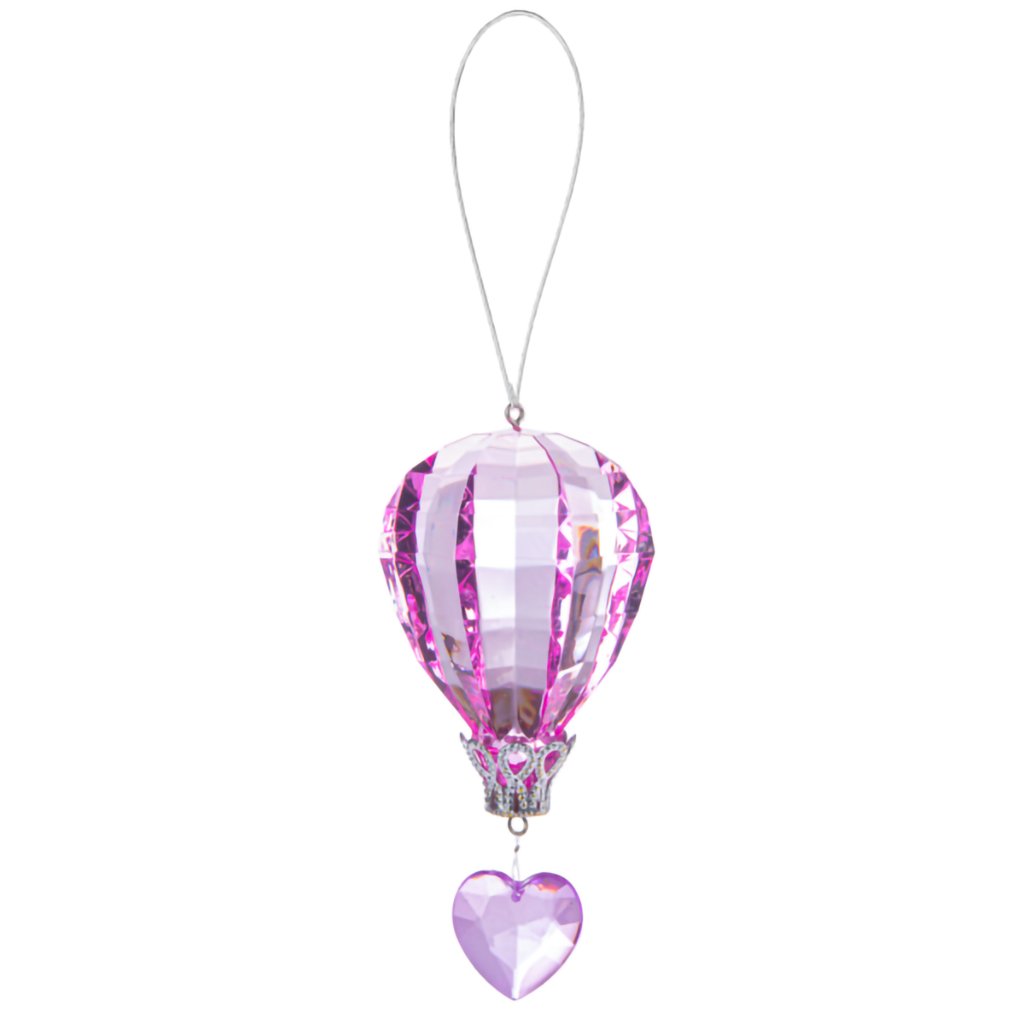 Ganz  Heart Air Balloon Ornament - Assorted 1 at random. Style can not be chosen