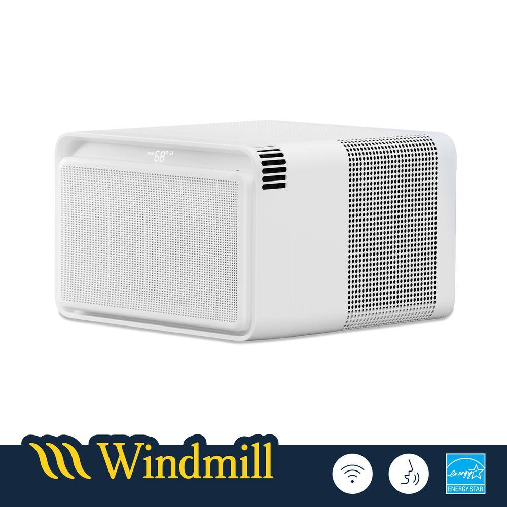 Windmill 8000 BTU 115-Volt QuietECOSmart Window Air Conditioner with Wi-FiApp Remote and Easy InstallNo Pre-Assembly W1W31