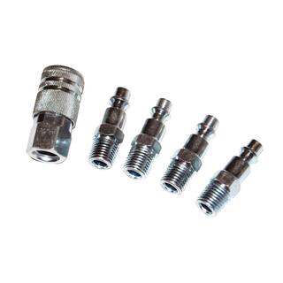 Primefit 14 in. Steel Quick Coupler Set (5-Piece) IK1015S-5