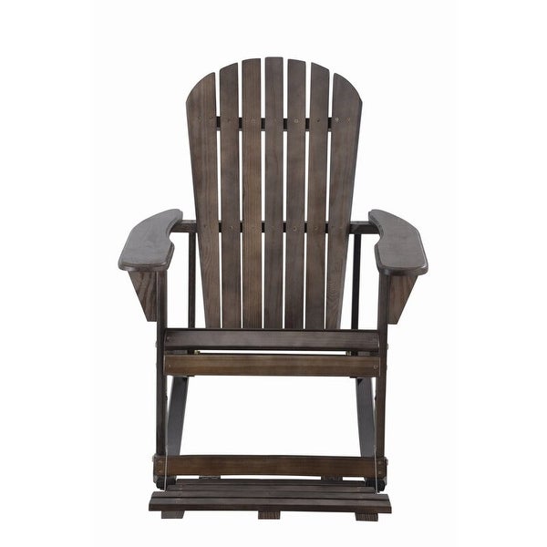 Zero Gravity Collection Adirondack Rocking Chair with Built-in Footrest (2 Pack) - Overstock - 33252666