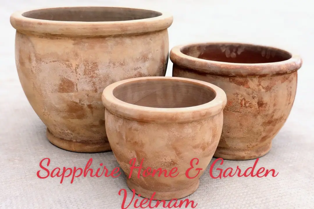 Antique Terracotta pots cheap pottery outdoor garden pots and planter antique terra flower pots for plants and garden center