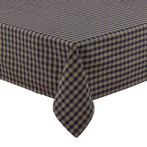 Park Designs Sturbridge Tablecloth 84 quot l Navy