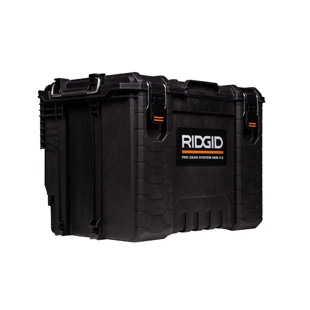 RIDGID 254073 2.0 Pro Gear System 22 in. XL Tool Box Storage and Organizer