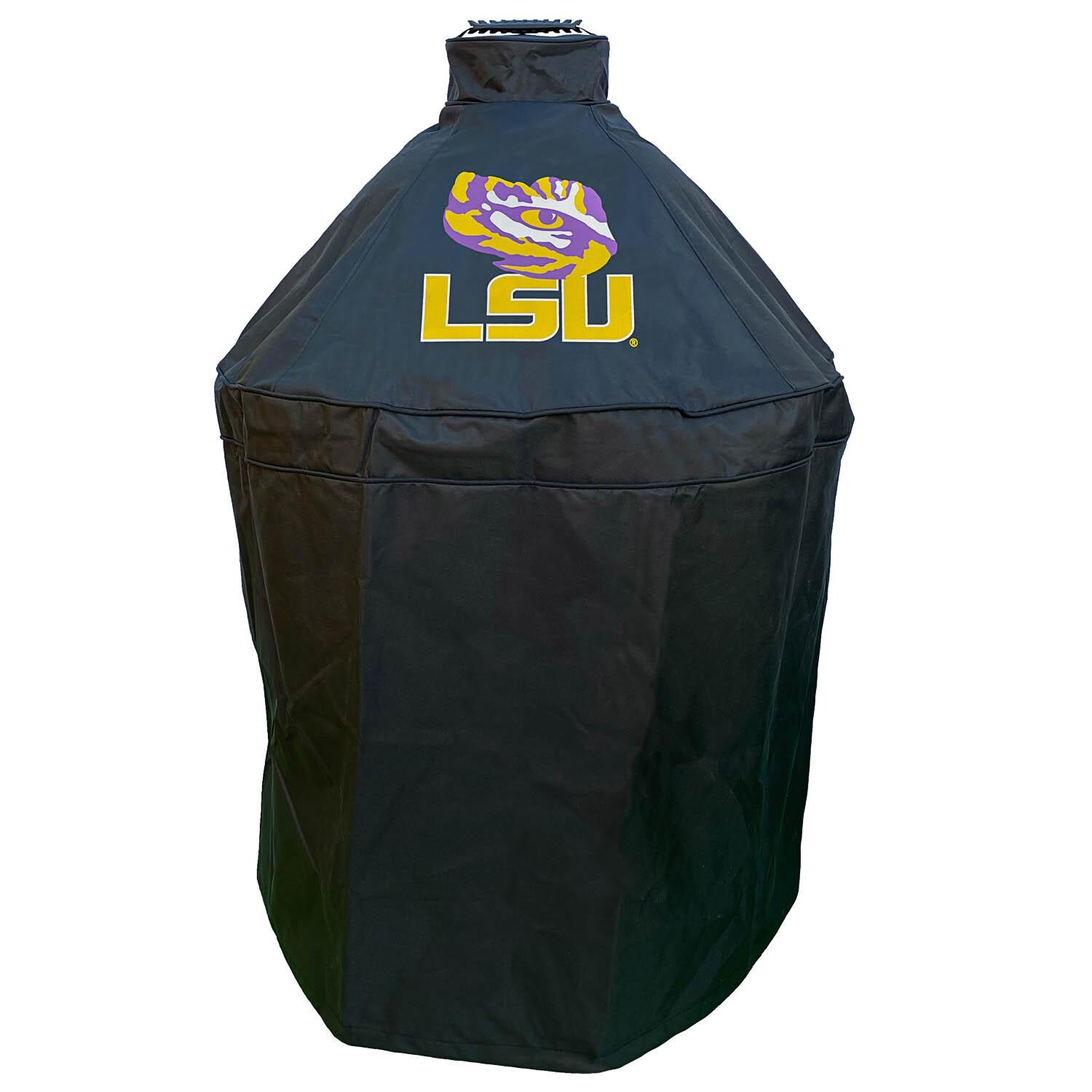 Holland Bar Stool Co LSU Universal Kamado Grill Cover