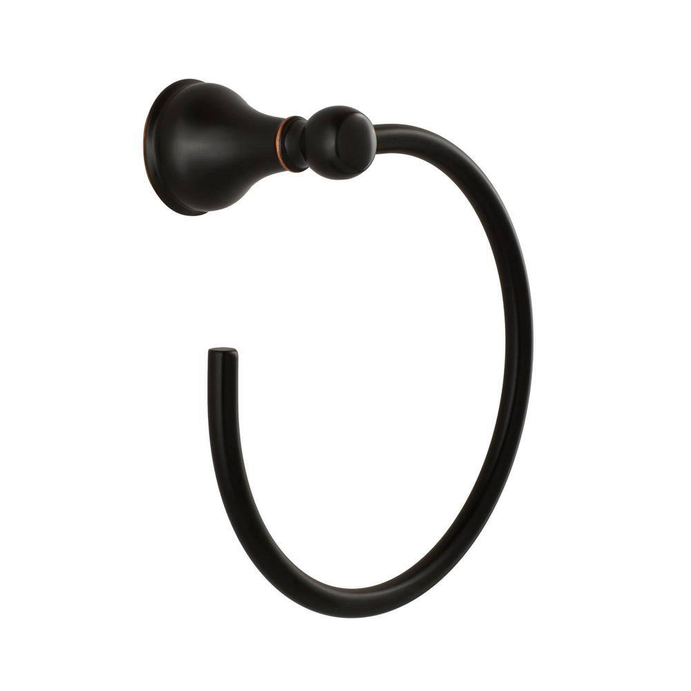 Glacier Bay Fairway Towel Ring in Bronze 20113-0527D