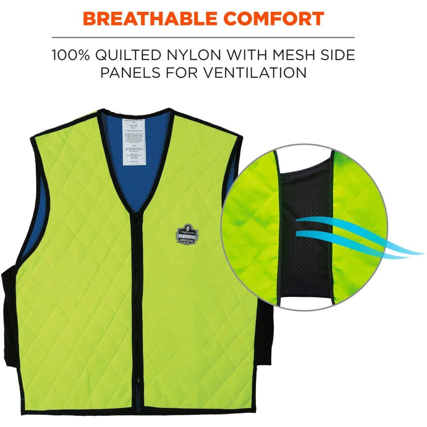 Chill-Its Evaporative Cooling Vest by Tenacious Holdings， Inc EGO12536