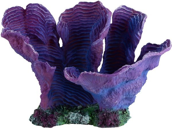 Underwater Treasures Blue Candy Coral Fish Ornament