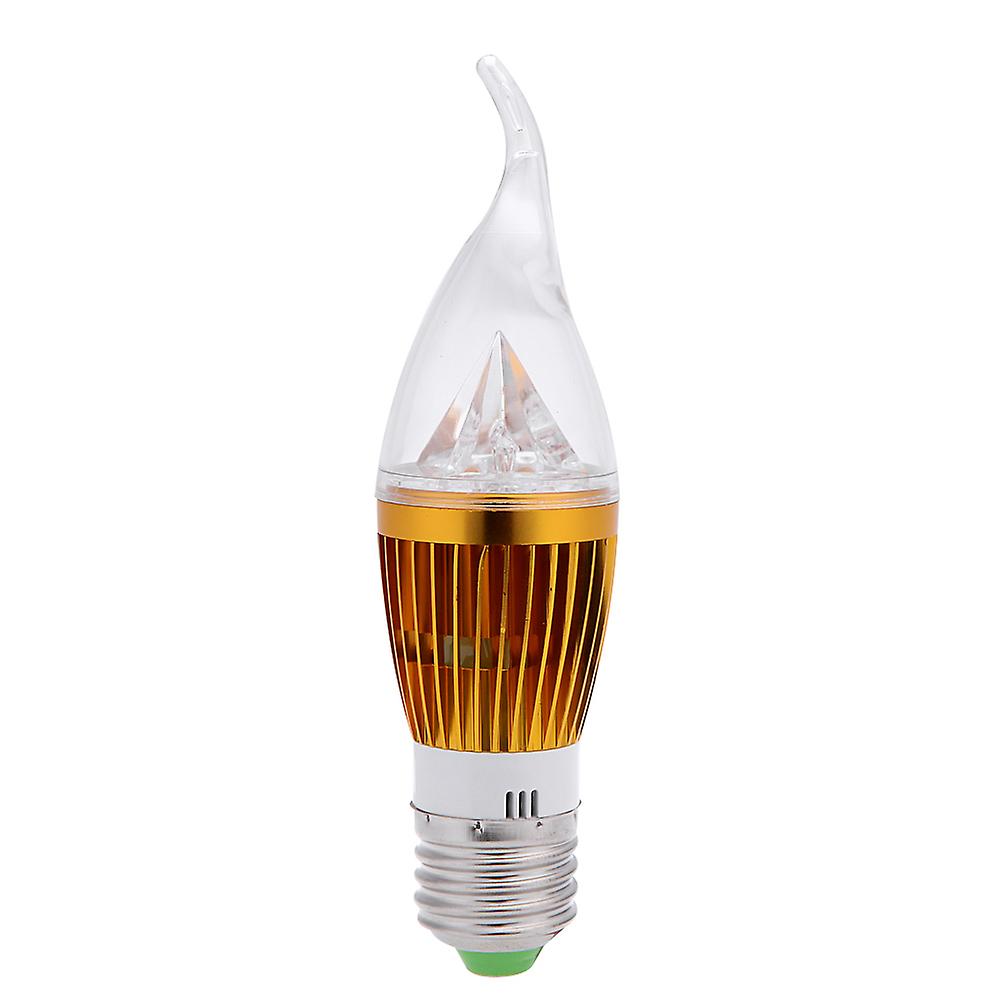 E27 6w Led Candle Light Bulb Chandelier Lamp Spotlight High Power Ac85-265v