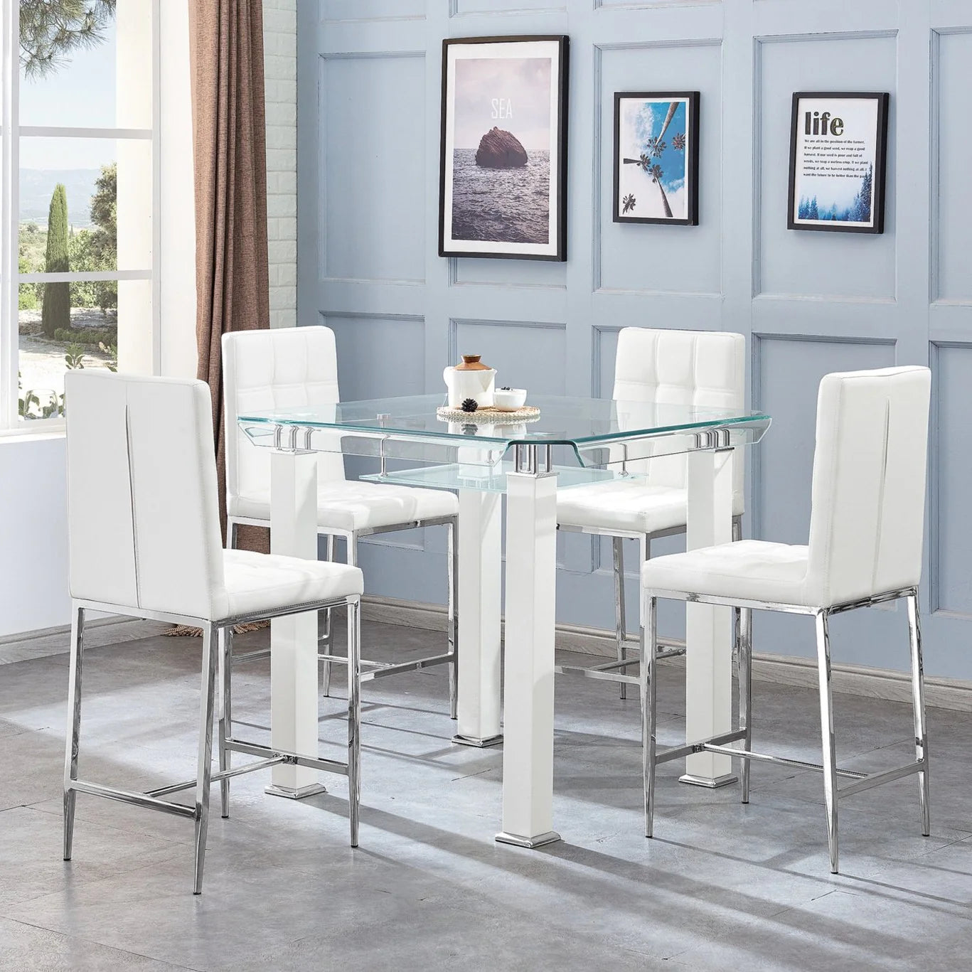 JD100 TABLE SET WITH FOUR CHAIR