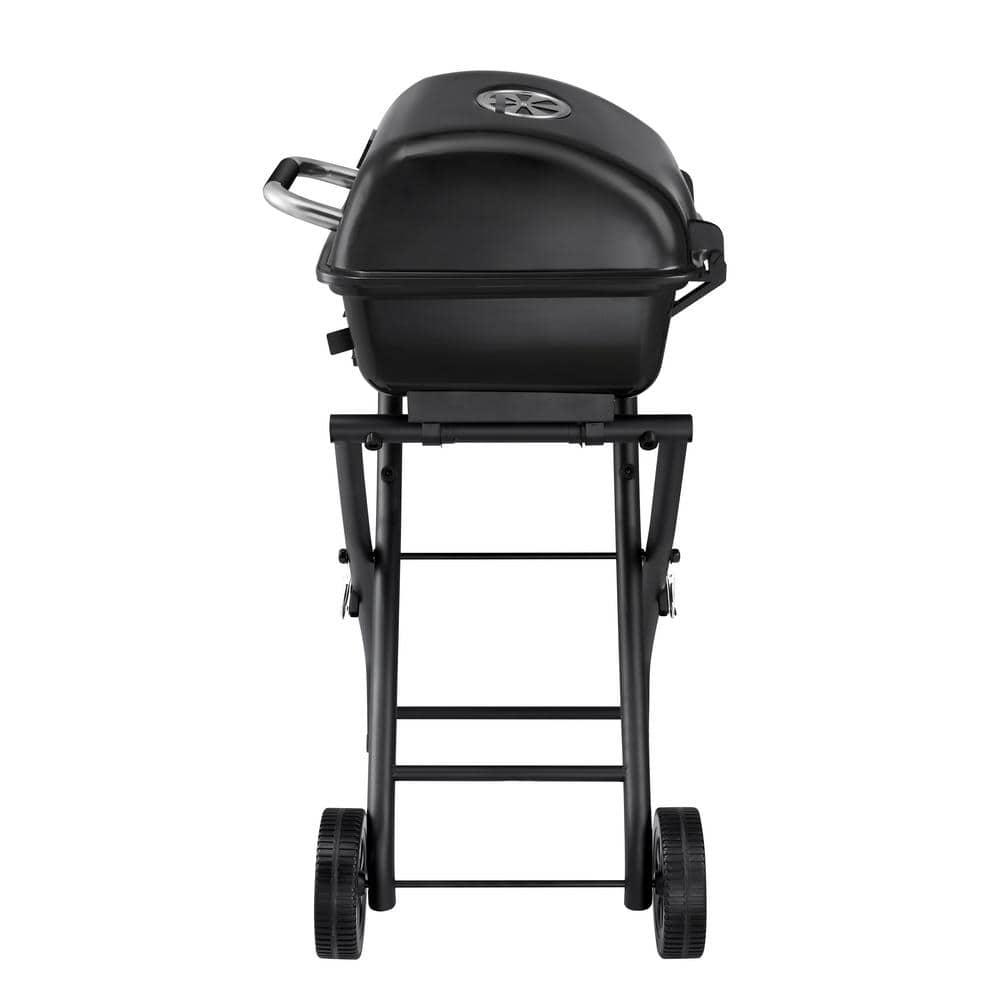 DynaGlo Portable Charcoal Grill in Black