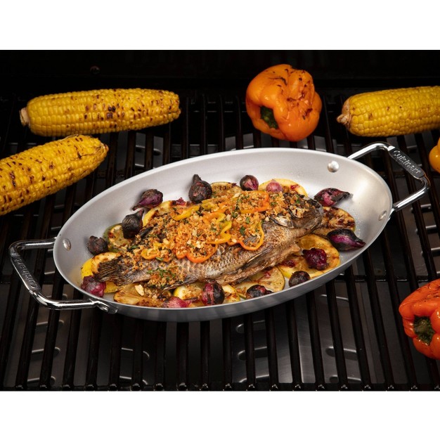 Cuisinart Cnpo 700 13x8in Non stick Oval Grilling Pan