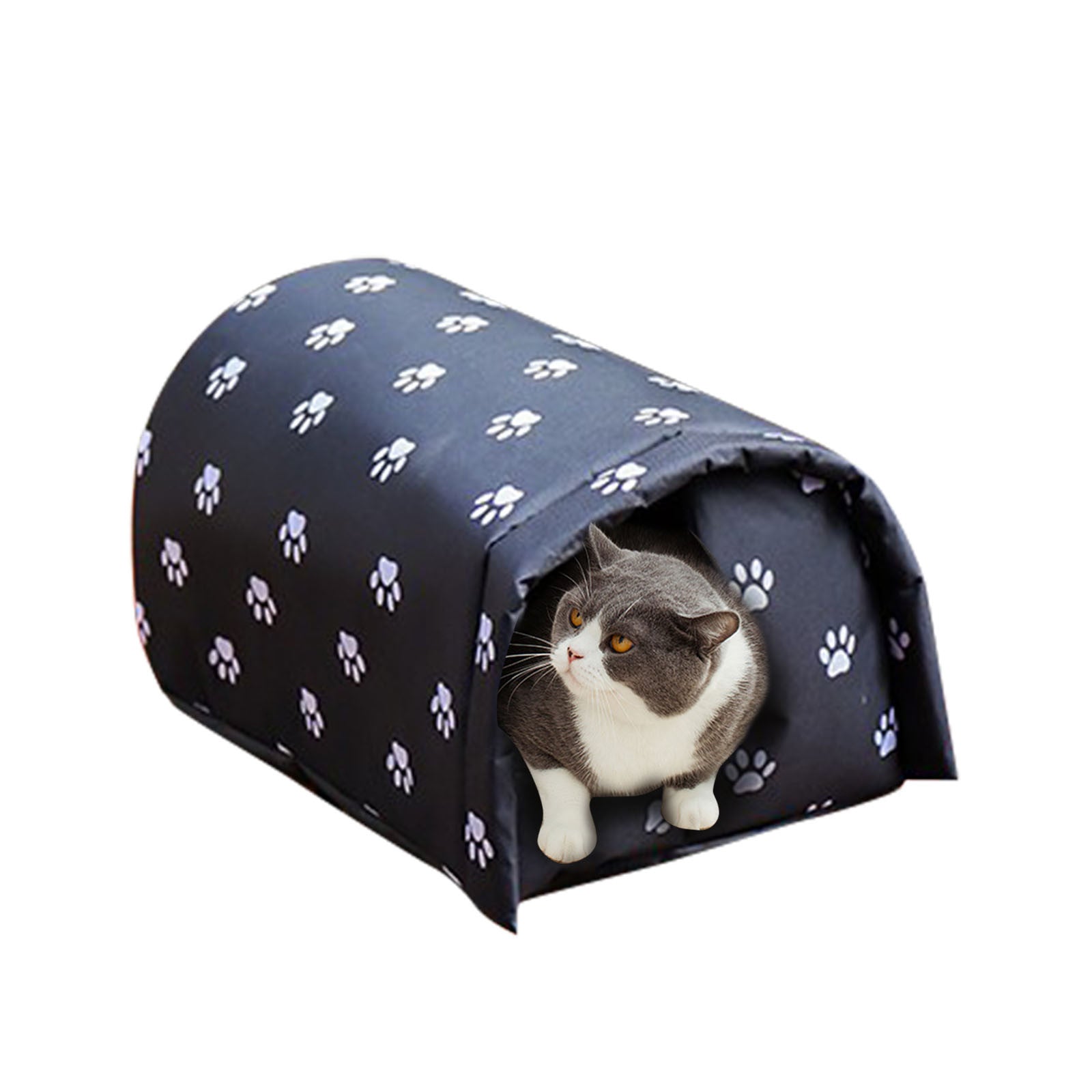 Pet Outdoor Cold-proof Cat House， Waterproof And Warm Foldable Cat Bed Dog Cats collar Sunglasses Glasses Photo Props