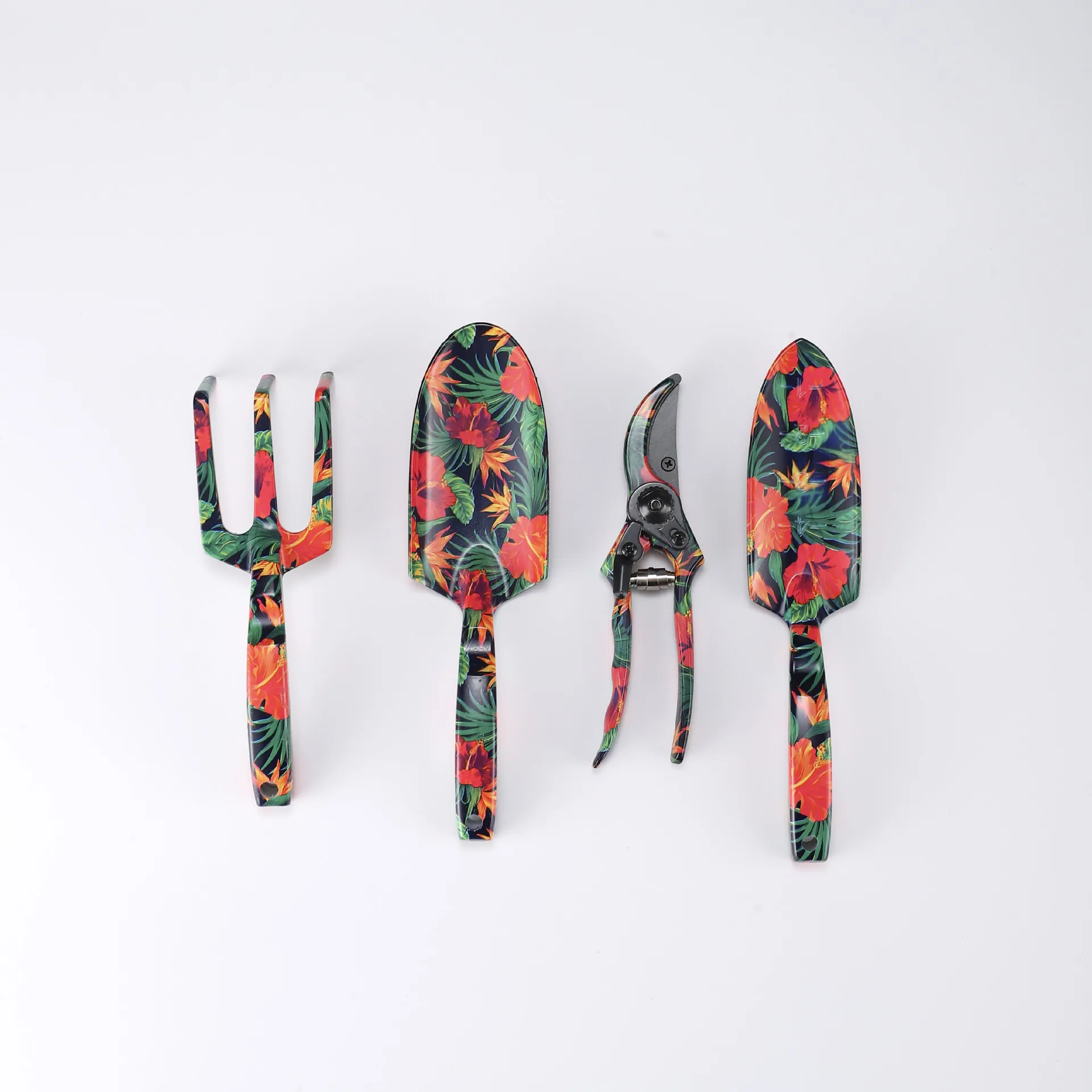 Stainless Steel Garden Hand Tool Set With Prints