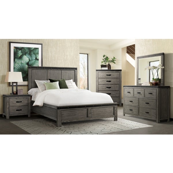 Picket House Furnishings Montauk Panel 4PC Bedroom Set - - 25682164