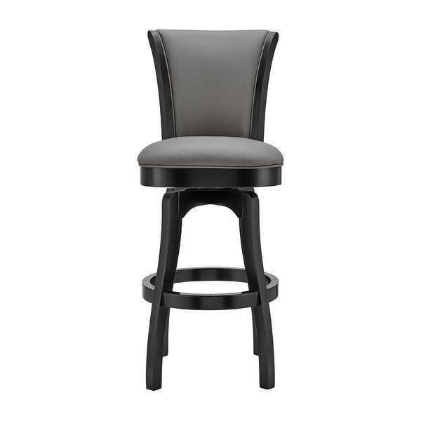 Raleigh Armless Swivel Bar and Counter Height Stool