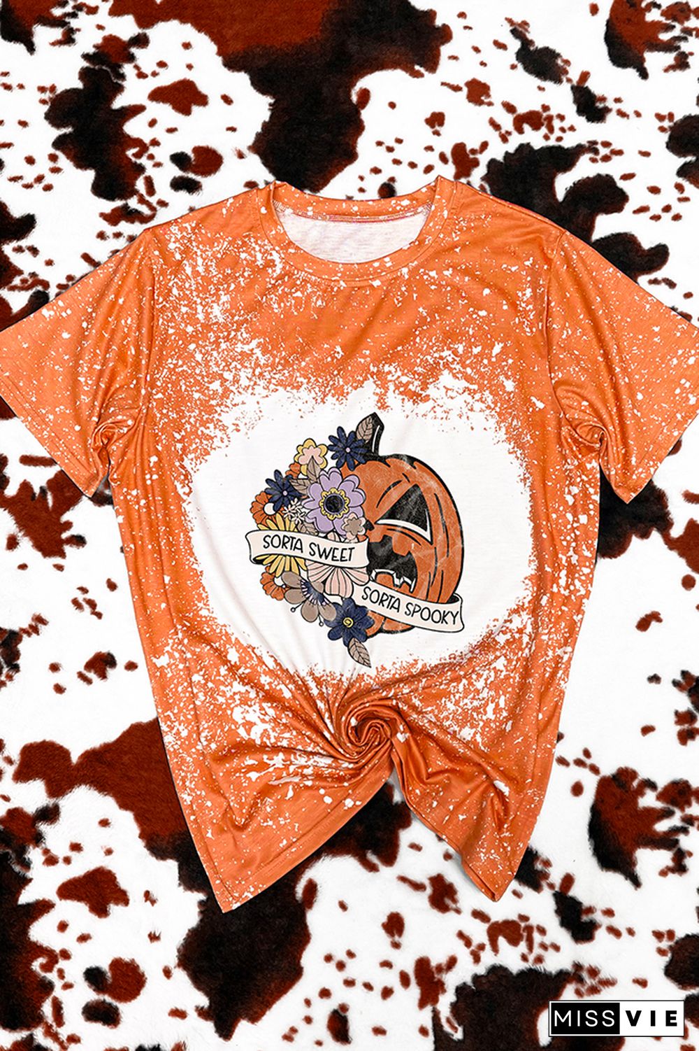 Fall Halloween Pumpkin Thanksgiving Graphic Tee Wholesale