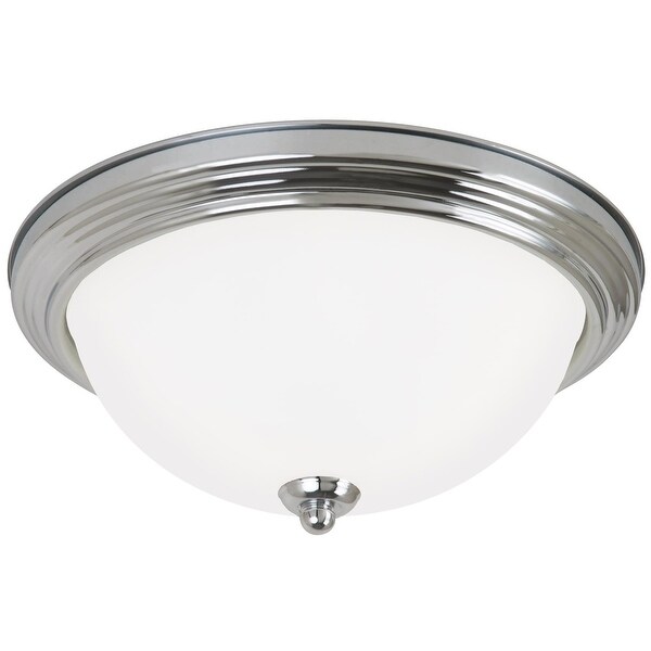 Generation Lighting Geary 2 Light 13 Wide LED Flush Mount Bowl