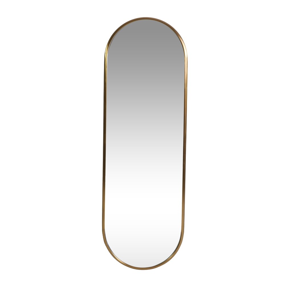 Oldham Contemporary Oval Wall Mirror by Christopher Knight Home   15.50\