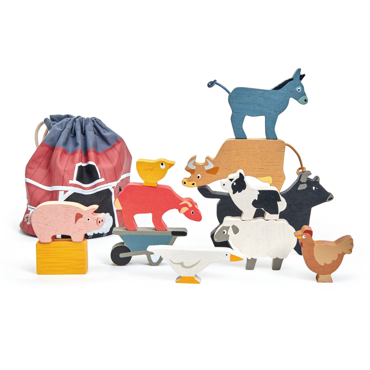 Stacking Farmyard - Tender Leaf Toys