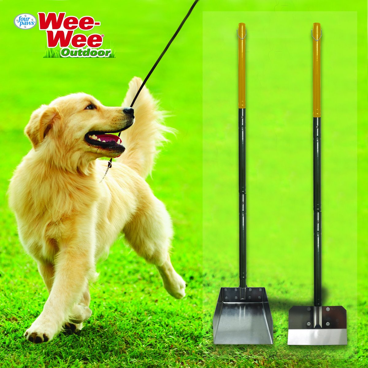 Wee-Wee All-in-One Rake， Spade and Pan Dog Waste Set