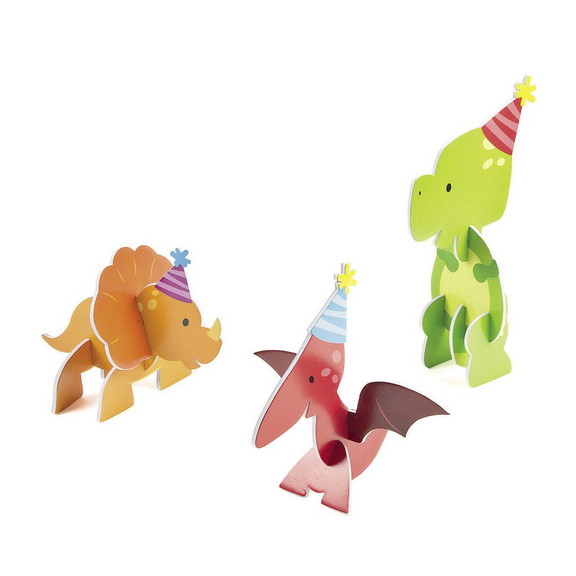 Fun Express 265587 Little Dino Centerpiece (3)   N...