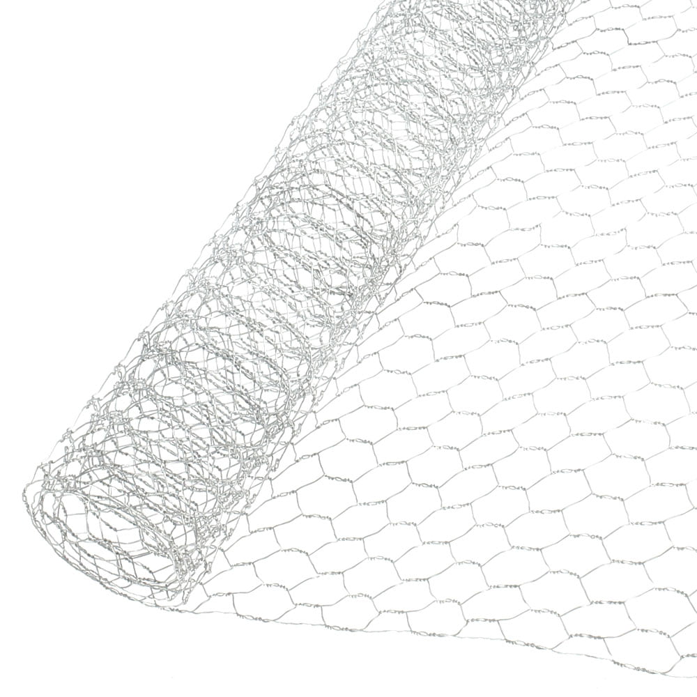 Hardware Cloth,Willstar 13.7inx39.3in Chicken Wire Mesh, Wire Mesh Netting Wire Garden Wire Netting Fence Wire Craft Projects and Home Decors Rabbit Netting Fencing Cages Aviary Plant Craft Projects