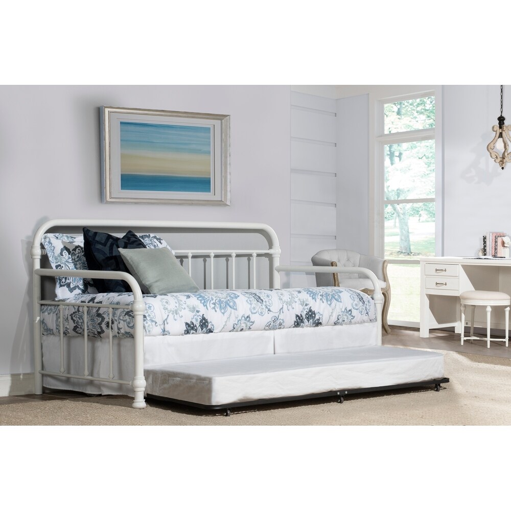 Copper Grove Dabnik White Twin Daybed with Trundle