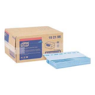 TORK 13 in. x 21 in. Blue Food Service Cleaning (150Box) TRK192196