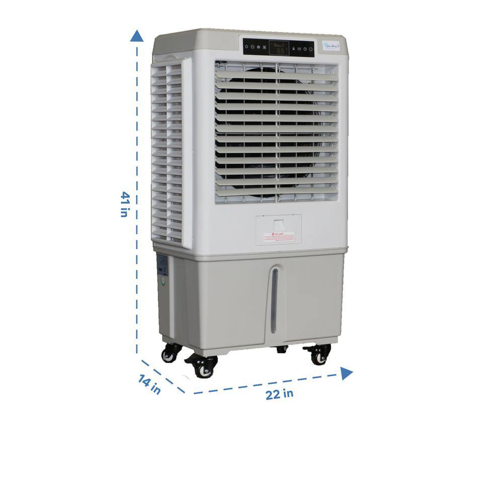 Cajun Kooling 3000 CFM 4-Speed Portable Evaporative Swamp Cooler for 600 sq. ft. CK3000-S