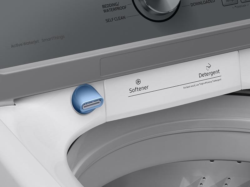 Samsung WA46CG3505AW 4.6 Cu. Ft. Large Capacity Smart Top Load Washer With Activewave™ Agitator And Active Waterjet In White