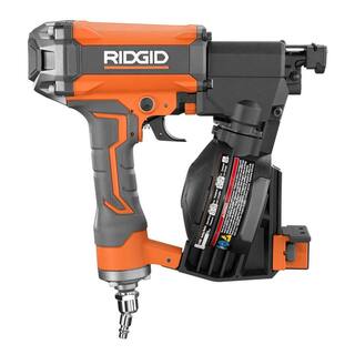 RIDGID Pneumatic 15 Deg. 1-34 in. Coil Roofing Nailer R175RNF