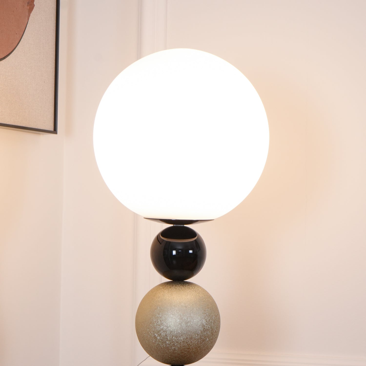 Round Balls Stacking Floor Lamp